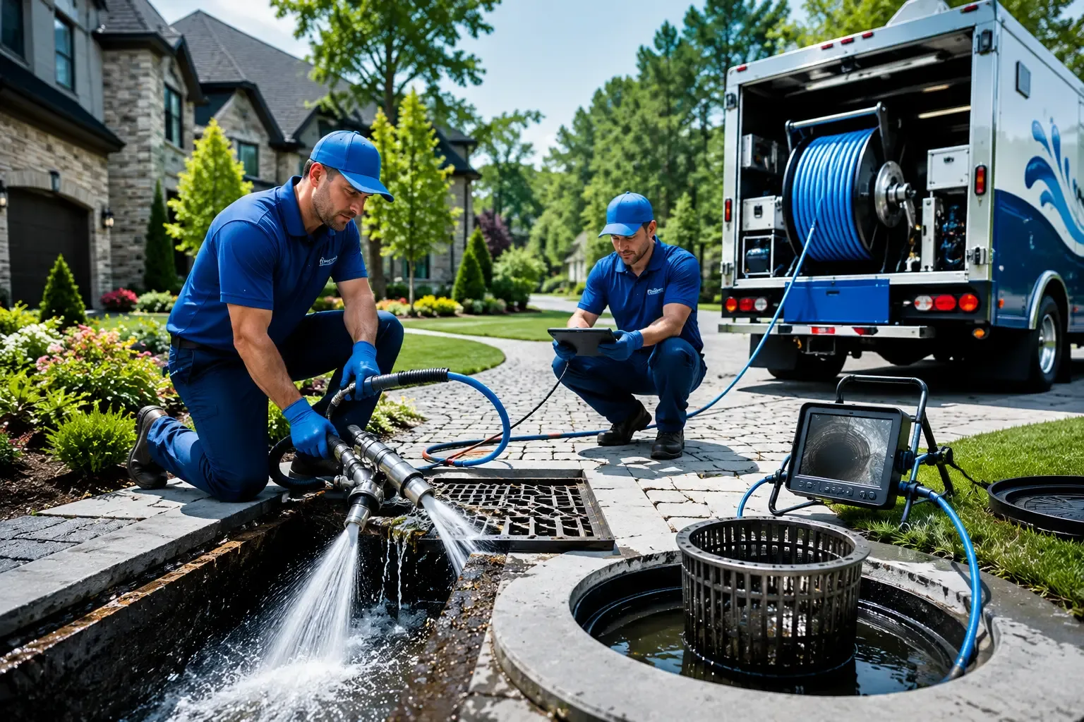 Local outdoor drain cleaning professionals in Sharon, CT