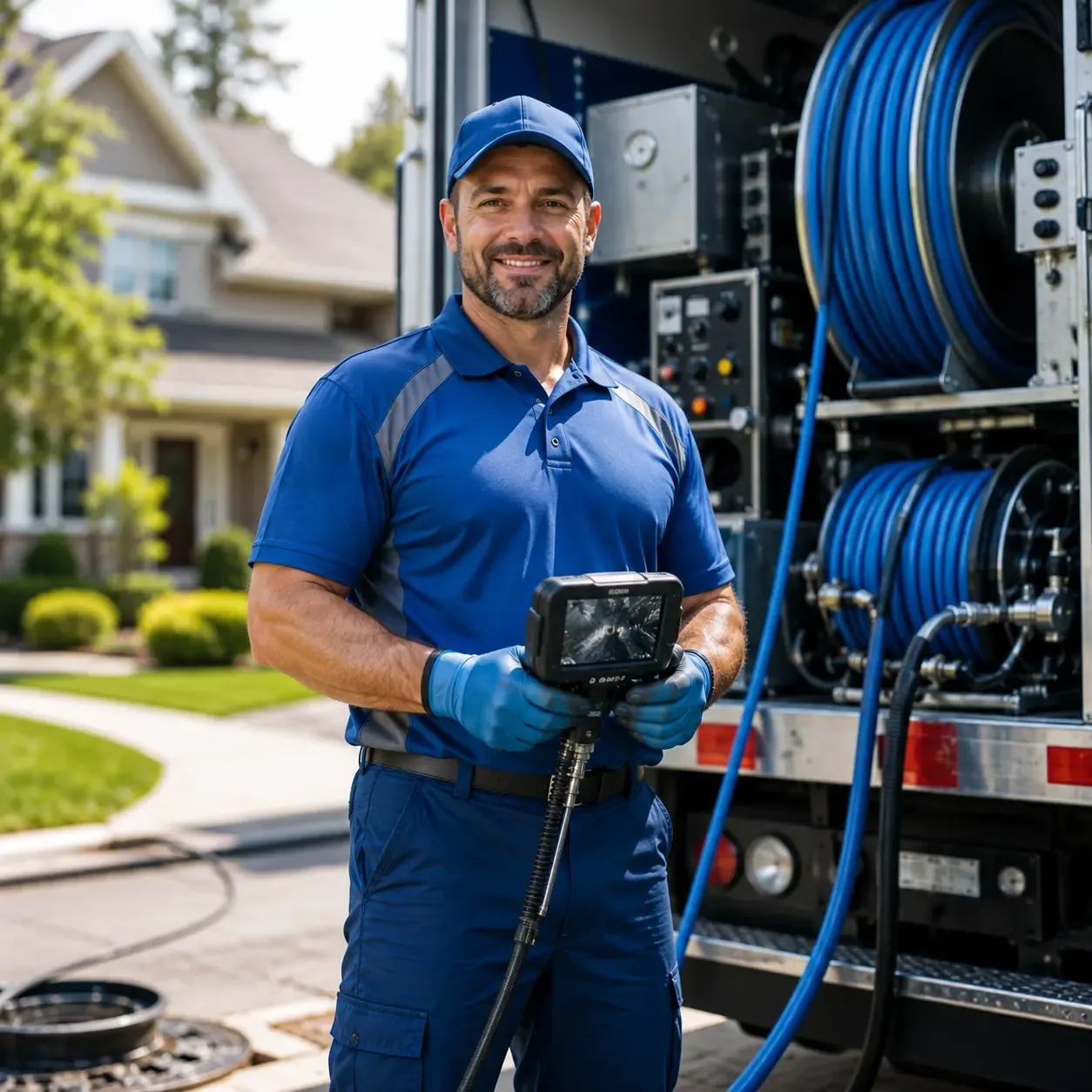 Local outdoor drain cleaning specialists in Sharon, CT